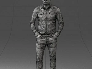style man 082 3D Model