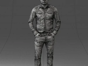 style man 082 3D Model