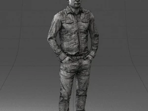 style man 082 3D Model