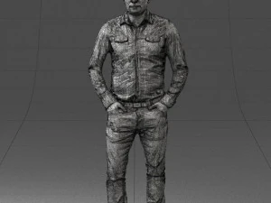 style man 082 3D Model