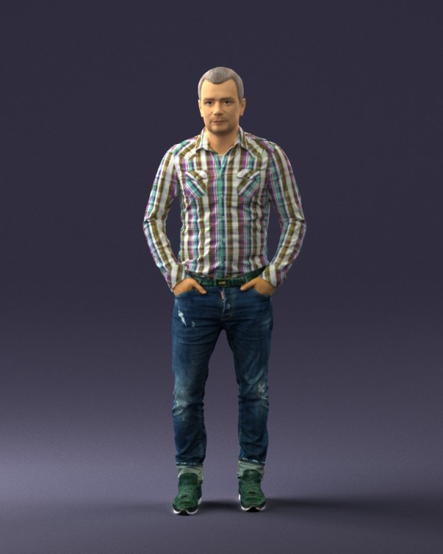 style man 0826 3d print ready 3D-Druckmodell .c4d .max .obj .3ds .fbx .stl .blend 