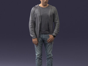 man posed 0815 3D Модель