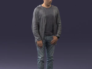 мужчина позировал 0815 3D Модель