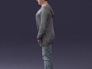 man posed 0815 3D Модель