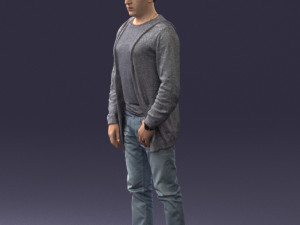 man posed 0815 3D Модель