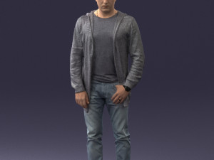 man posed 0815 3D Модель