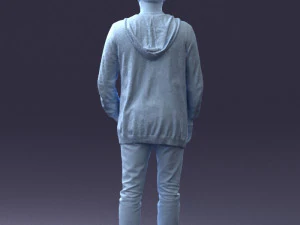 мужчина позировал 0815 3D Модель