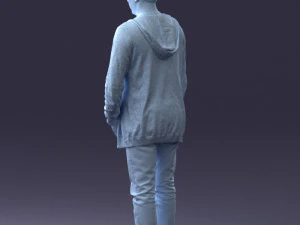 мужчина позировал 0815 3D Модель