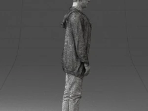 мужчина позировал 0815 3D Модель