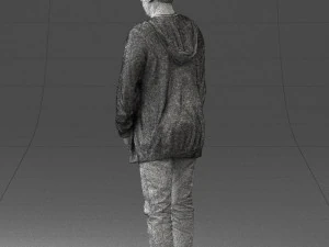 мужчина позировал 0815 3D Модель