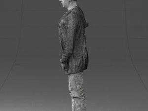 мужчина позировал 0815 3D Модель