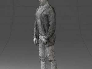 мужчина позировал 0815 3D Модель