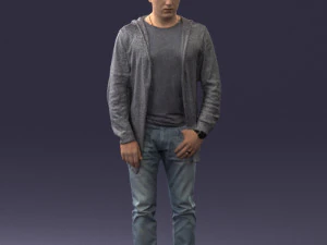 man posed 0815 3d print ready 3D Print Model