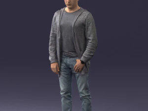 man posed 0815 3d print ready 3D Print Model