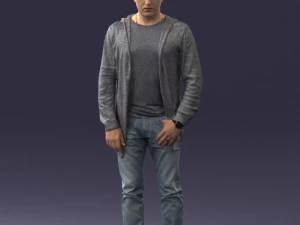 man posed 0815 3d print ready 3D Print Model