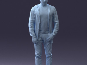 man posed 0815 3d print ready 3D प्रिंट मॉडल