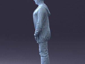 man posed 0815 3d print ready 3D प्रिंट मॉडल