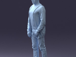 man posed 0815 3d print ready 3D प्रिंट मॉडल