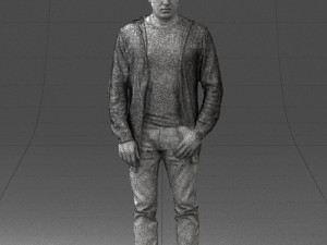 man posed 0815 3d print ready 3D प्रिंट मॉडल