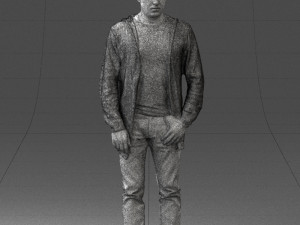 man posed 0815 3d print ready 3D प्रिंट मॉडल