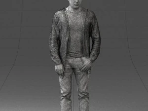 man posed 0815 3d print ready 3D Print Model