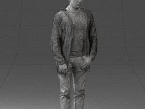 man posed 0815 3d print ready 3D प्रिंट मॉडल