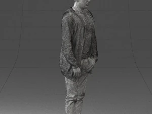 man posed 0815 3d print ready 3D Print Model