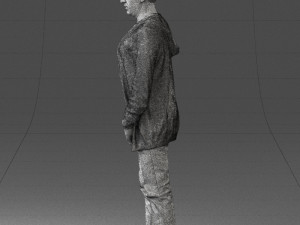 man posed 0815 3d print ready 3D प्रिंट मॉडल