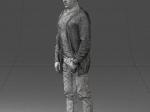 man posed 0815 3d print ready 3D प्रिंट मॉडल