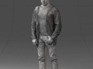 man posed 0815 3d print ready 3D प्रिंट मॉडल