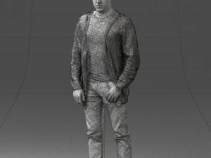man posed 0815 3d print ready 3D Print Model