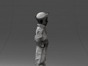 000094 Pirate Kid 1121 3D Модель