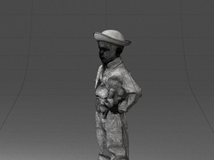 000094 Pirate Kid 1121 3D Модель