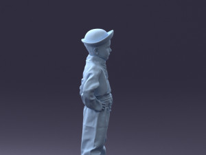 000094 Pirate Kid 1121 3dp 3Dプリントモデル