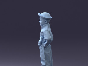 000094 Pirate Kid 1121 3dp 3Dプリントモデル