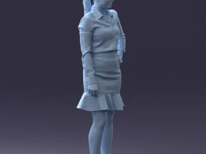 fashion woman 1017-1 3D Model