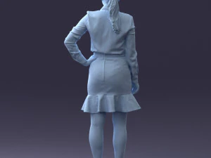 fashion woman 1017-1 3D Model