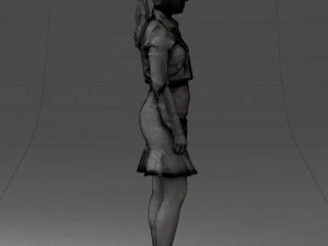 fashion woman 1017-1 3D Model
