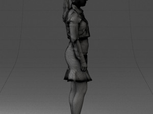 fashion woman 1017-1 3d print ready Modello di stampa 3D