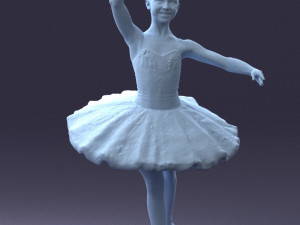 000090 Elegant Ballerina 1109 3dp 3D 프린트 모델