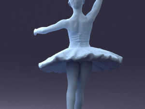000090 Elegant Ballerina 1109 3dp 3D 프린트 모델