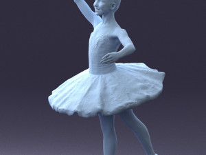 000090 Elegant Ballerina 1109 3dp 3D 프린트 모델