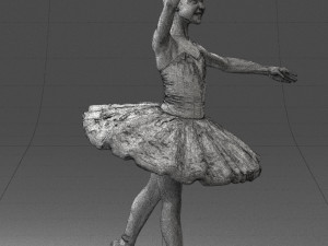 000090 Elegant Ballerina 1109 3dp 3D 프린트 모델