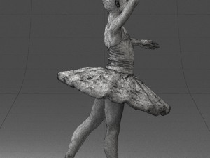000090 Elegant Ballerina 1109 3dp 3D 프린트 모델