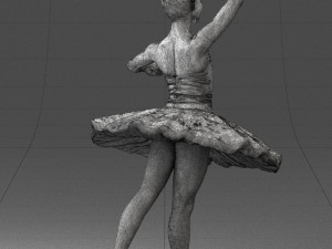 000090 Elegant Ballerina 1109 3dp 3D 프린트 모델