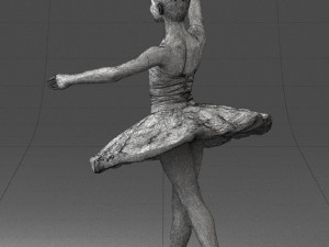 000090 Elegant Ballerina 1109 3dp 3D 프린트 모델
