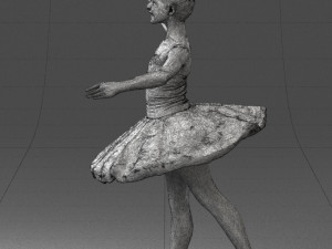 000090 Elegant Ballerina 1109 3dp 3D 프린트 모델