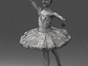 000090 Elegant Ballerina 1109 3dp 3D 프린트 모델