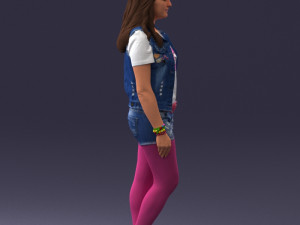 pink leggings 0721-1 3d print ready 3D 프린트 모델