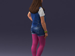 pink leggings 0721-1 3d print ready 3D 프린트 모델